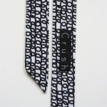 BLACK AND WHITE LOOP PRINT SKINNY - Image 2