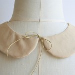 CARAMEL ROUND COLLAR - last one remaining - Image 2