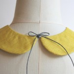 SHERBET SKETCH PRINT ROUND COLLAR - - Image 3