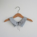 GREY LOOPS PRINT FLAT COLLAR - last remaining - Image 4