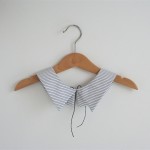 PIN STRIPE FLAT COLLAR - - Image 3