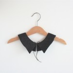 CHARCOAL SKETCH PRINT FLAT COLLAR - last one remaining - Image 3