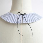 PIN STRIPE FLAT COLLAR - - Image 2