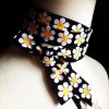 LEXI - DAISY PRINT - EXTRA LONG SKINNY SCARF TIE - ALSO AVAILABLE IN OTHER PRINTS - Image 9