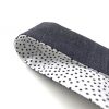 REVERSIBLE SKINNY - Denim with Polka dot - Image 3