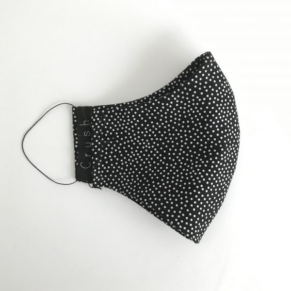 Mask - polka dot/ daisy print